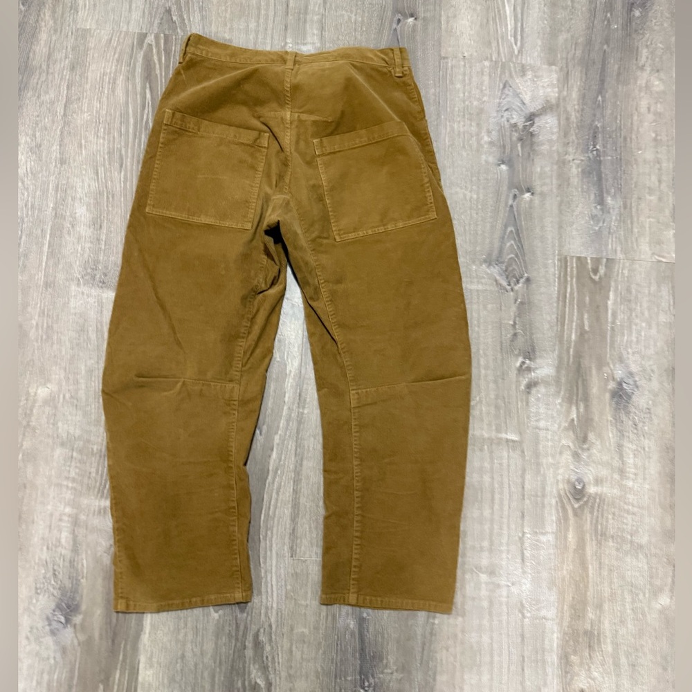 Nili Lotan Shon Corduroy Pant -Eagle Eye 8 NWT Cord Barrel Bow Leg - Picture 13 of 14